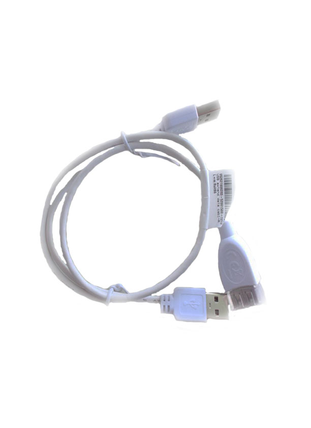Prelungitor USB 2.0 Dubla Alimentare Alb - imagine 3