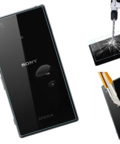 Folie Sticla Sony Xperia Z3+ Z4 Spate Tempered Glass Ecran Display LCD