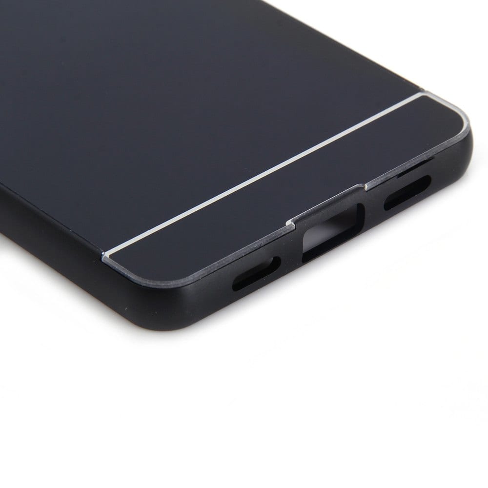 Husa Bumper Aluminiu Metalic Huawei P9 Lite Black Fullcover - Image 13