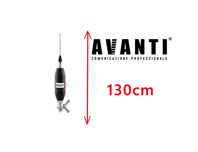 Antena Radio CB Avanti Volo 130 cm Prindere Tip Fluture - Image 2