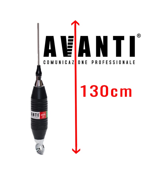 Antena Radio CB Avanti Volo 130 cm Prindere Tip Fluture - Image 3