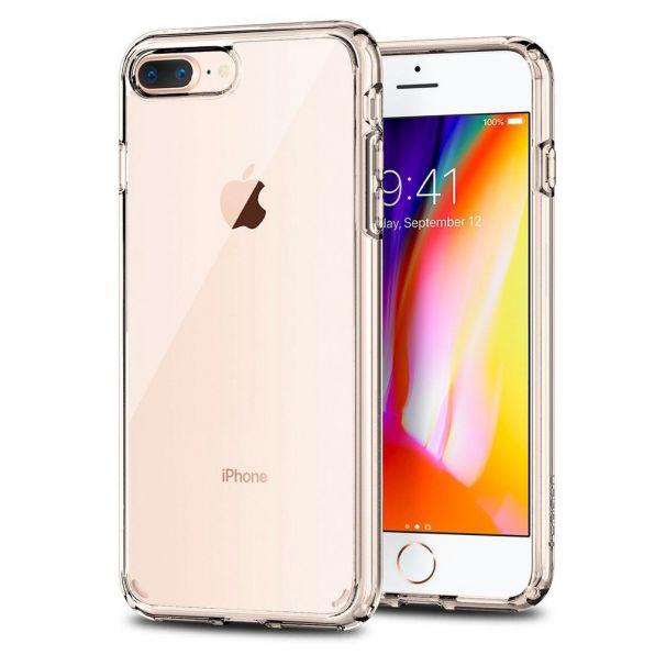 Husa Plastic iPhone 8 Plus iPhone 7 Plus Clear Matte Baseus - Image 2