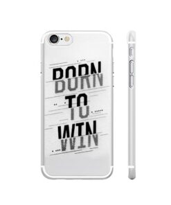 Husa Silicon iPhone SE 2 2020 Clear Born To Win