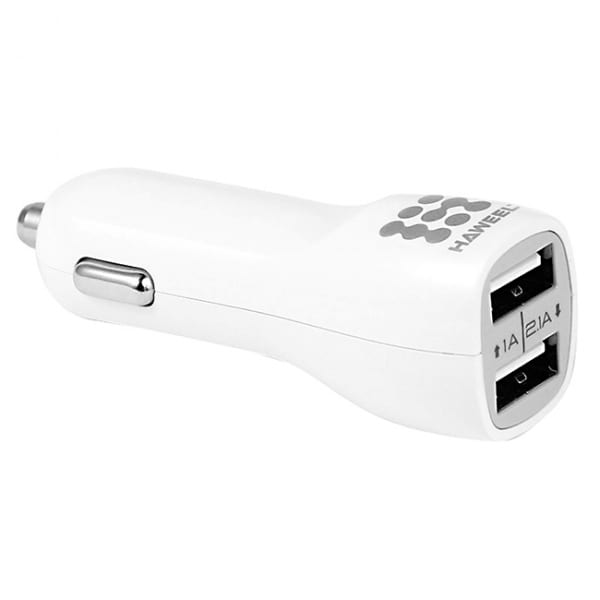 Set Incarcator Auto + Cablu Date iPhone Lightning / MicroUSB + Suport Auto Air Vent Haweel - Image 6