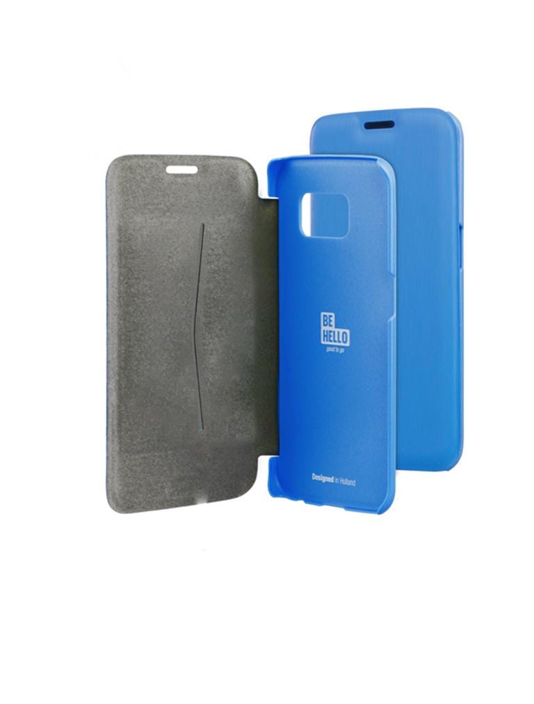 Husa Book Case Samsung S6 Edge g925 Blue