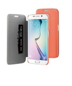 Husa Book Case Samsung S6 Edge g925 Orange