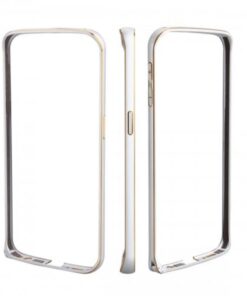 Husa Bumper Metal Samsung S6 Edge+ G928 Silver&Gold