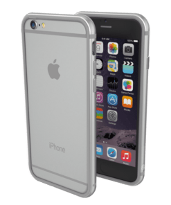 Alternative view of Husa Bumper Silicon iPhone 6 iPhone 6s Silver