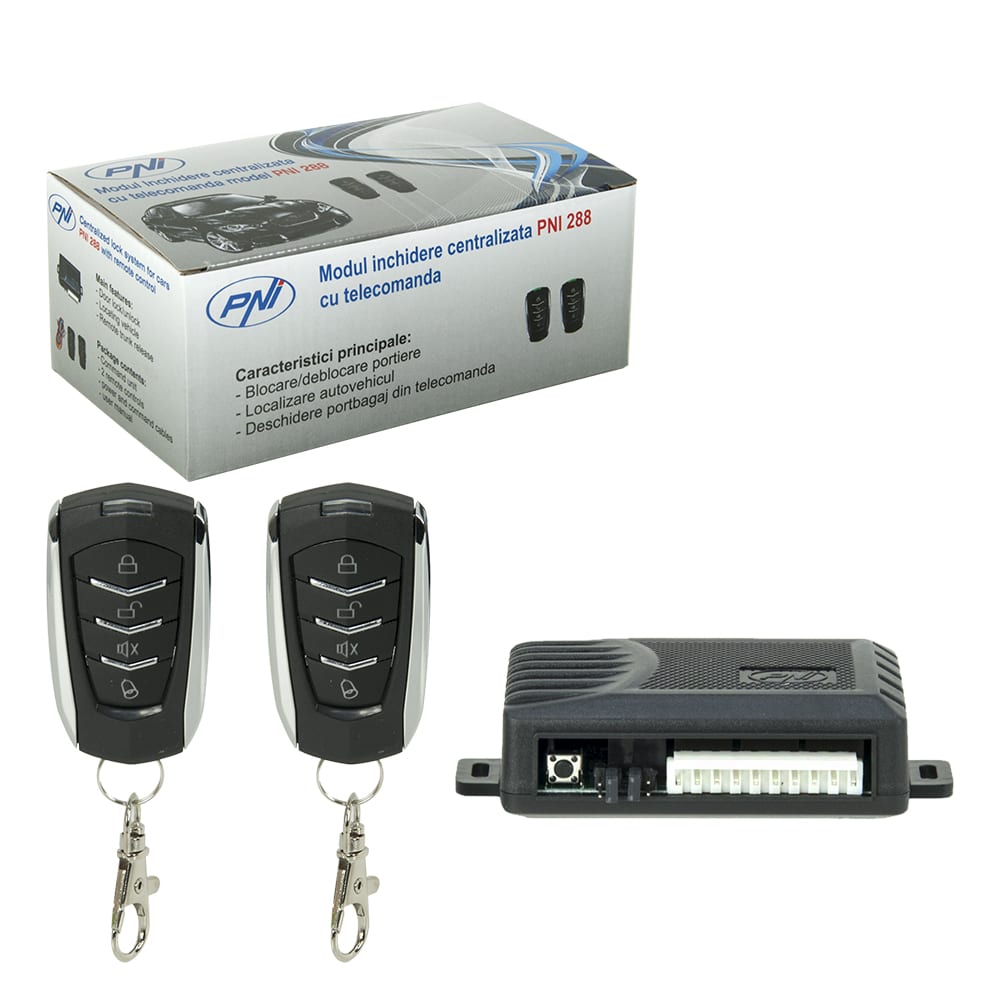 Modul Inchidere Centralizata Auto PNI288 cu 2 Telecomenzi - imagine 2