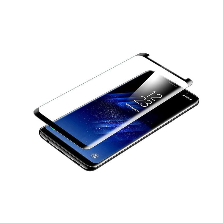 Folie Sticla Samsung S9+ g965 Black Fullcover Glass Ecran Display LCD - Image 4