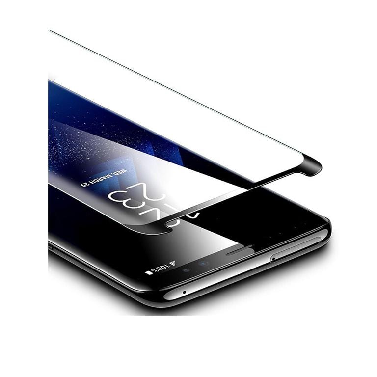 Folie Sticla Samsung S9+ g965 Black Fullcover Glass Ecran Display LCD - Image 3