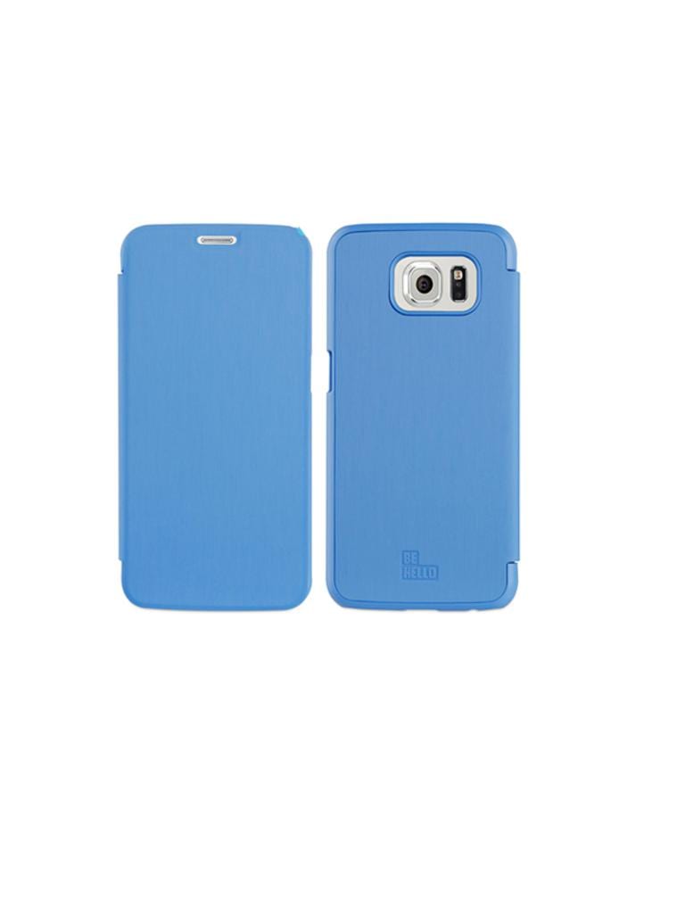 Husa Book Case Samsung Galaxy S6 g920 Blue - Image 3