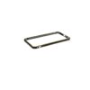 Husa Bumper Metal Samsung Galaxy A8 a800 Black & Gold - imagine 7
