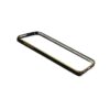 Husa Bumper Metal Samsung S6 g920 Black & Gold - imagine 3