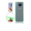 Husa Silicon Samsung Galaxy S6 g920 Clear Green Ultra Thin 
