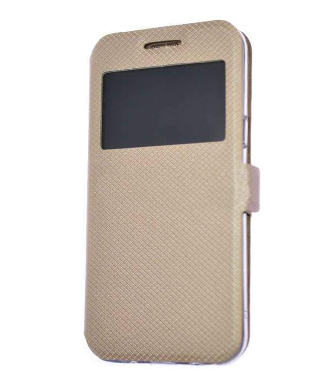 Husa FlipCover Book Nokia 8 Gold Fashion S-View - Image 2