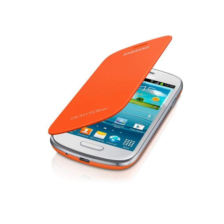 Sister request Overwhelming Husa FlipCover Book Samsung Galaxy S3 mini Fashion Orange i8190 i8200 -  TinTom.ro - Service GSM & Shop Accesorii IT