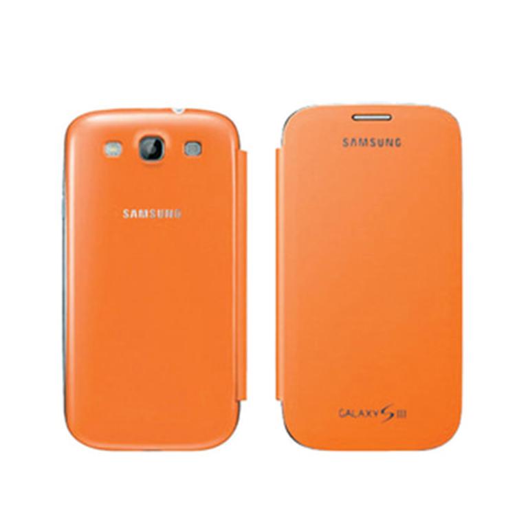 Husa FlipCover Book Samsung S3 mini Fashion Orange i8190 i8200 - Image 7