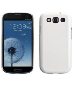 Husa Telefon Plastic Samsung S3 i9300 White Soft Touch Trendy8
