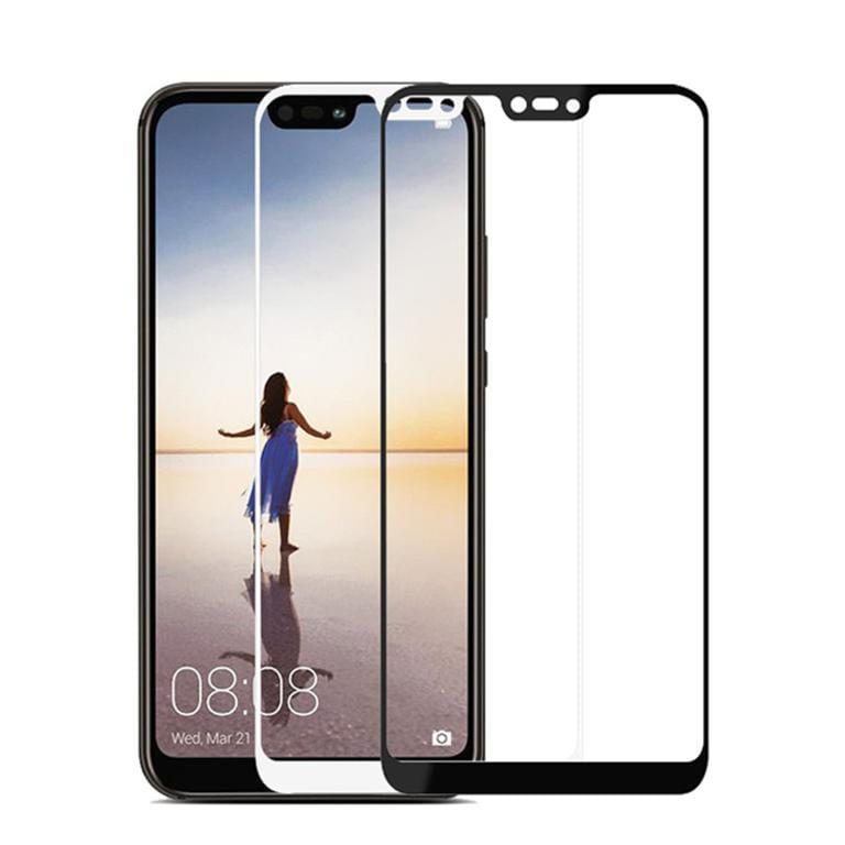 Folie Sticla Tempered Glass Huawei P20 2.5D Full Glue Black - Image 4