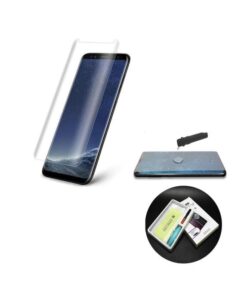 Folie Sticla Tempered Glass Samsung Galaxy Note 9 n960 UV Full Glue Clear Gel UV