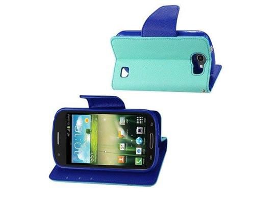 Husa Book Case HTC One M9 Black & Mint - Image 3