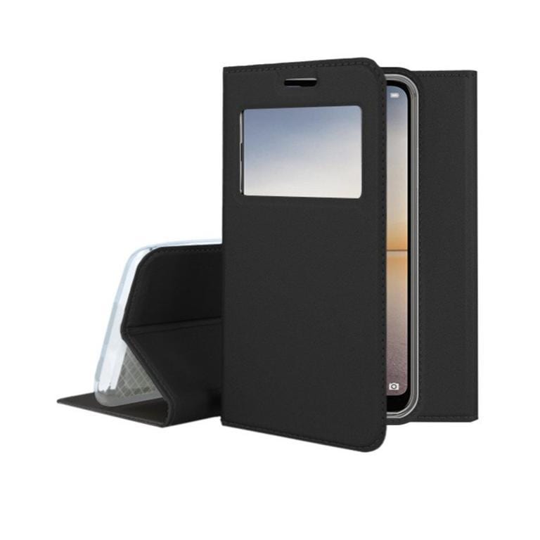 Husa Flip Book S-view Huawei P20 Black