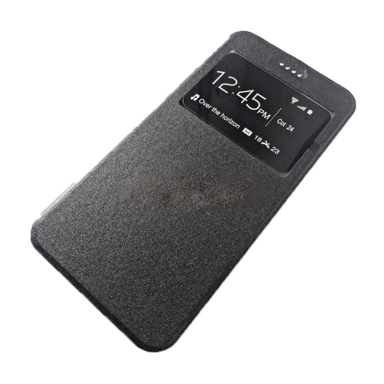 Husa Flip Book S-view Huawei P20 Black - imagine 5