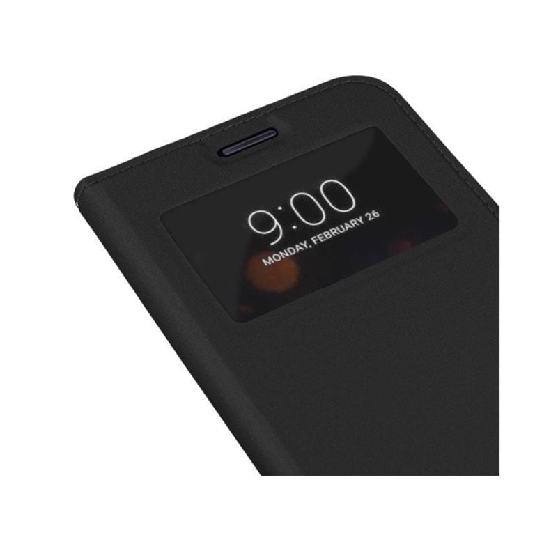 Husa Flip Book S-view Huawei P20 Black - imagine 7