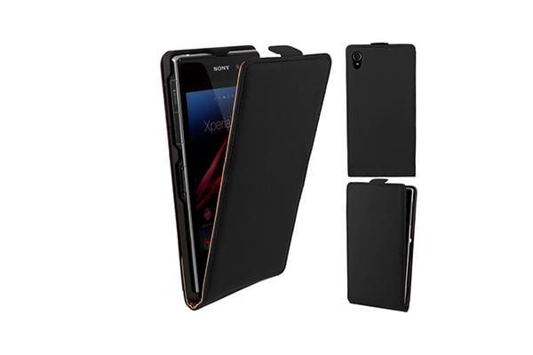 Husa Flip Vertical Sony Xperia Z1 Black Oxo - Image 6
