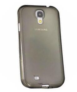 Husa Silicon Samsung S4 i9500 Clear Grey