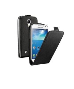 Husa Vertical Book Samsung S4 i9500 Black Muvit