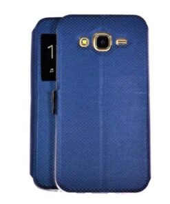 Husa Flip book S-View Huawei P10 Dark Blue
