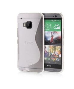 Husa Silicon HTC One M9 Clear S-Line