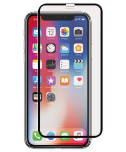 Folie Sticla Tempered Glass iPhone X iPhone 11 Pro 5.8 Black Full Glue Fullcover 4D/5D