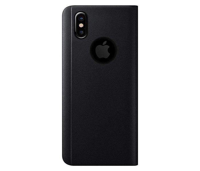 Husa Telefon Flip Book Clear View iPhone SE 2 2020 Black - Image 4