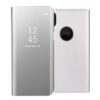 Husa Telefon Flip Book Clear View iPhone X iPhone XS Silver