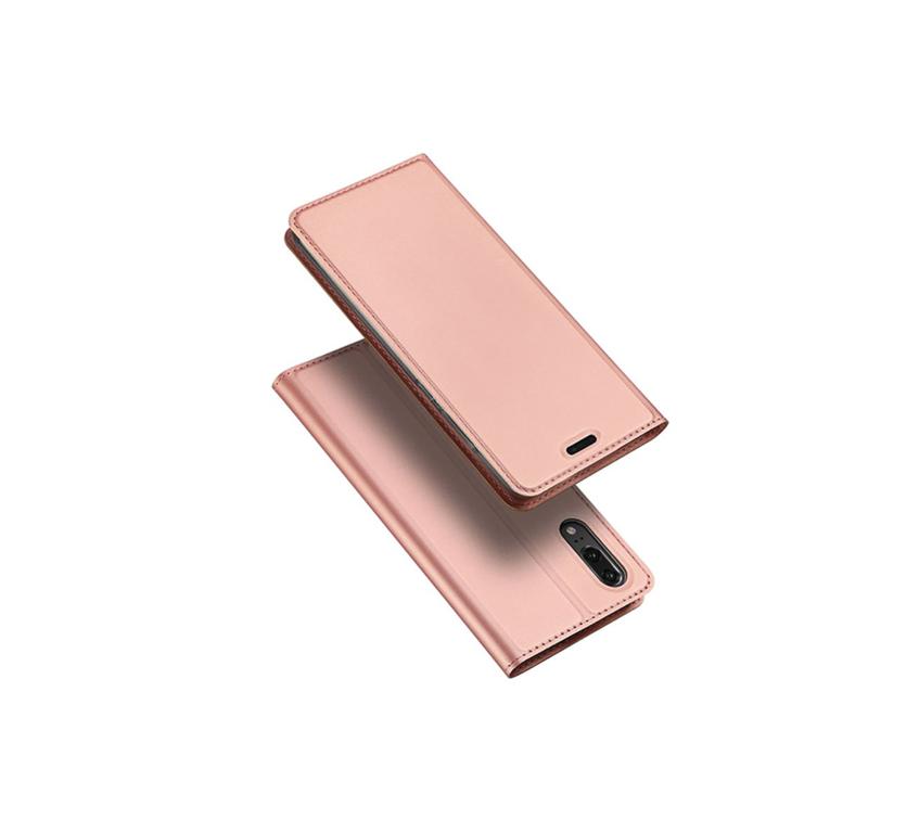 Husa Telefon Flip Book Huawei P20 Rose Gold - Image 3