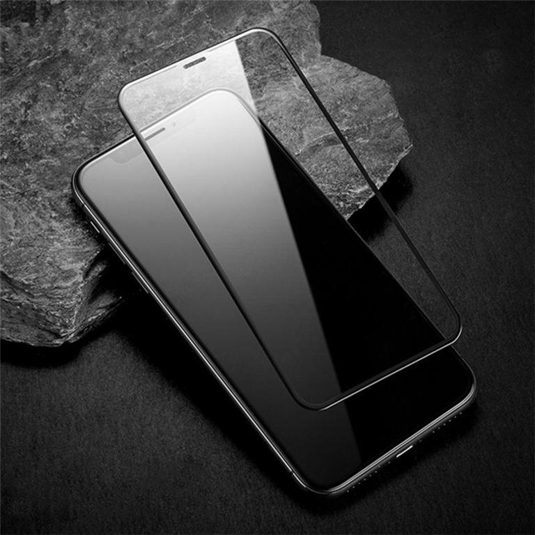 Folie Sticla Tempered Glass iPhone 11 Pro Max 6.5 Black 4D/5D Full Glue Fullcover - Image 4