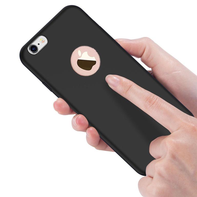 Husa Telefon Plastic iPhone 6 iPhone 6s Matte Black - Image 3