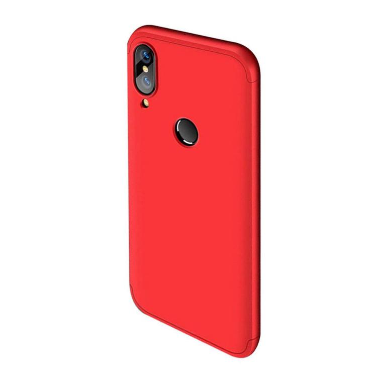 Husa Telefon Plastic iPhone X iPhone XS 360 Full Cover Red - Image 5
