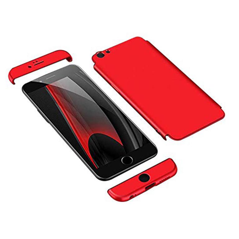 Husa Telefon Plastic Huawei P20 360 Full Cover Red - Image 5