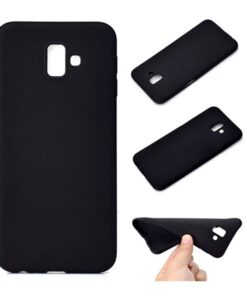Husa Telefon Silicon Samsung Galaxy J6 Plus 2018 j610 Matte Black
