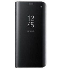 Husa Telefon Flip Book Clear View Huawei Mate 20 Pro Black