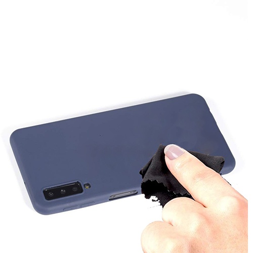 Husa Telefon Silicon Huawei Mate 20 Pro Liquid Dark Blue - Image 3