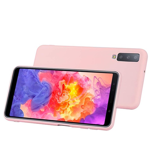 Husa Telefon Silicon Huawei Mate 20 Pro Liquid Rose - imagine 3