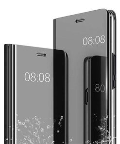 Husa Telefon Flip Book Clear View Huawei P30 Black