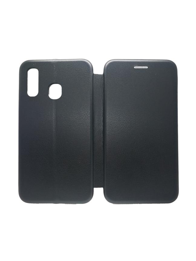 Husa Telefon Flip Magnet Book Samsung Galaxy A20e a202 Black - Image 4
