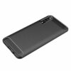Husa Telefon Silicon Samsung Galaxy A70 a705 Black Carbon - imagine 4