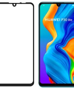 Alternative view of Folie Sticla Tempered Glass Huawei P30 Lite 4D/5D Full Glue Fullcover Black